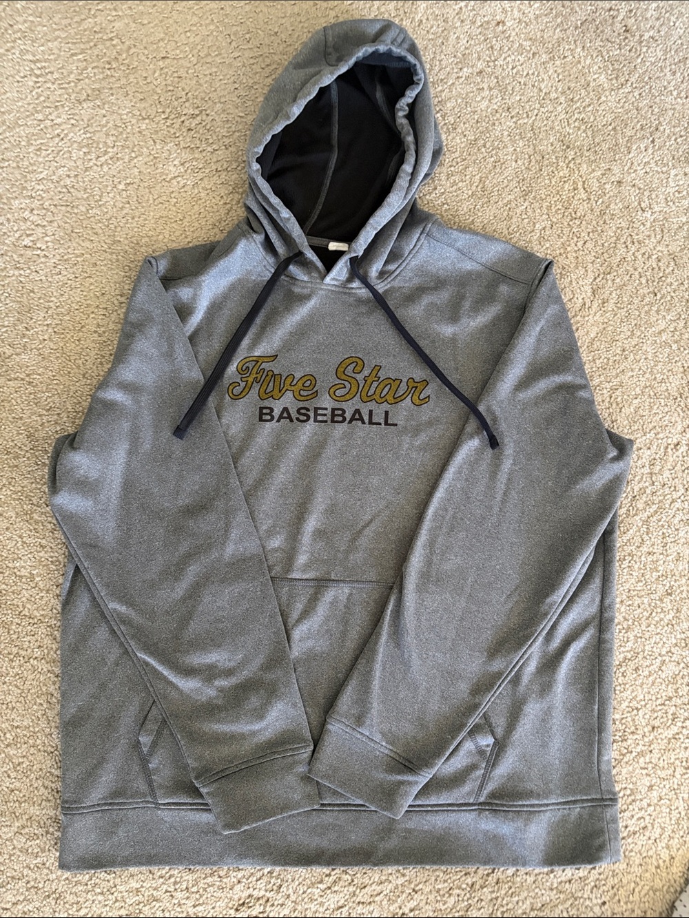 Five Star Mafia baseball Hooded Sweatshirt